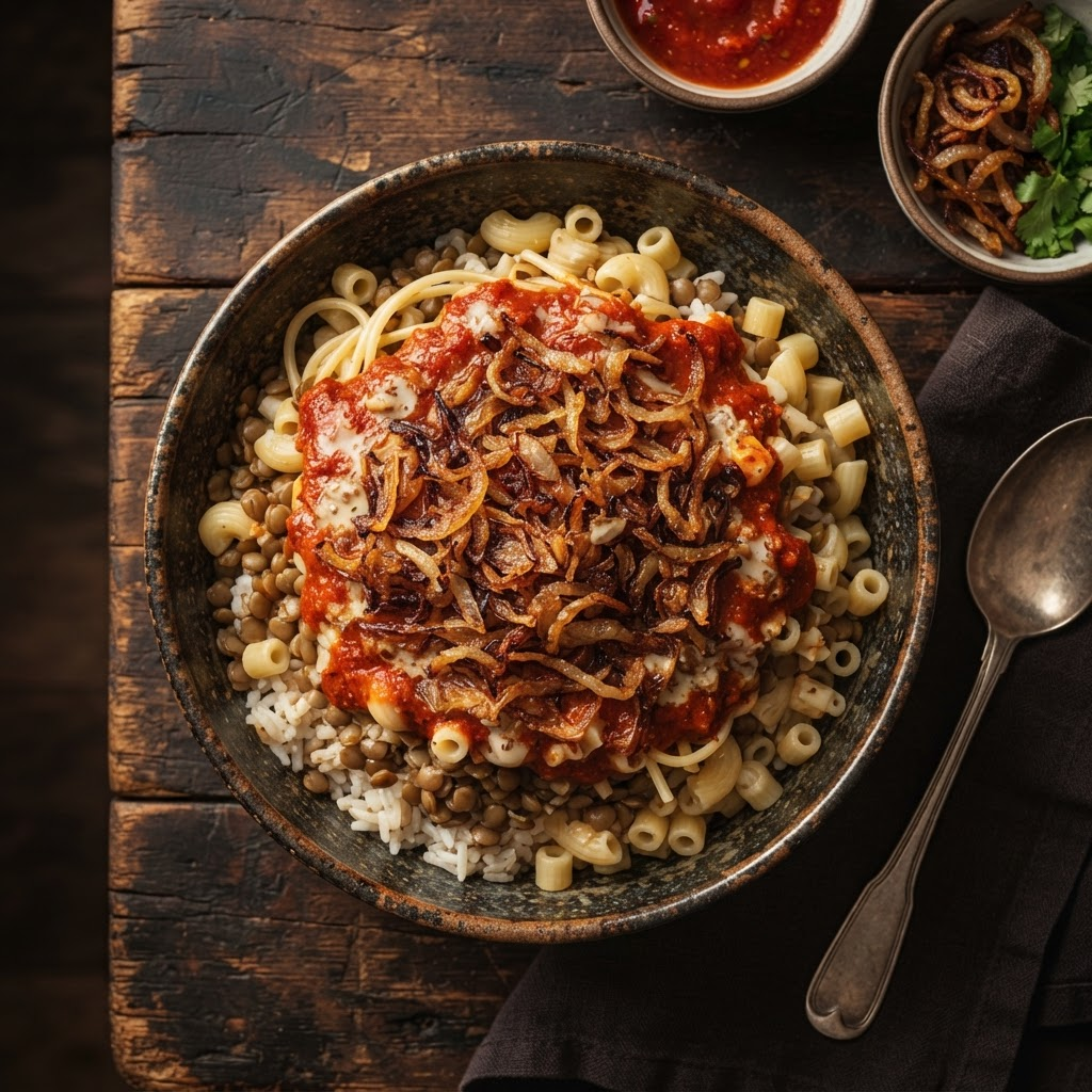 Egyptian Koshari from Cairo