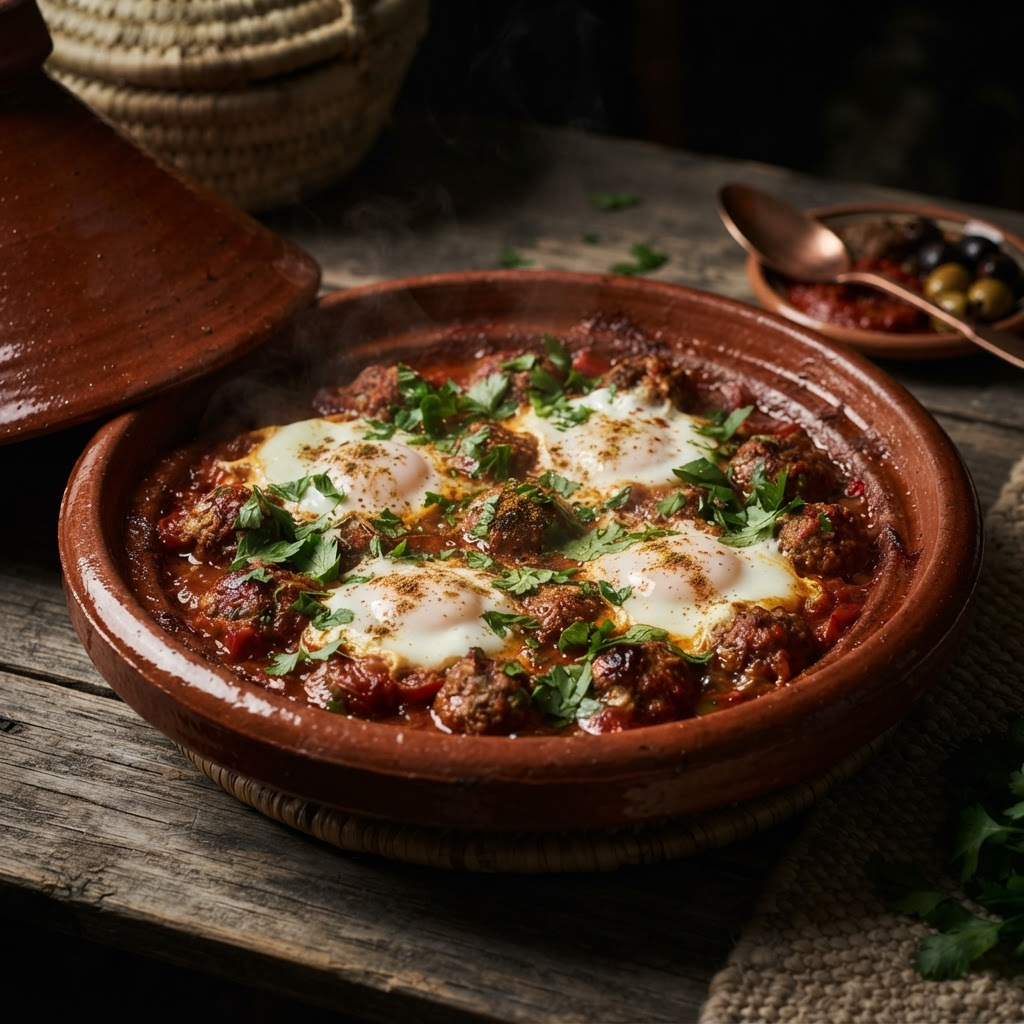 Kefta Mkaouara, a tagines & stews dish from Rabat