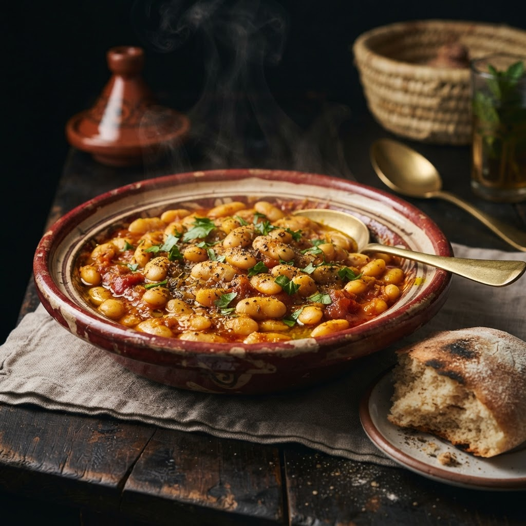 Loubia White Bean Stew, a tagines & stews dish from Oujda