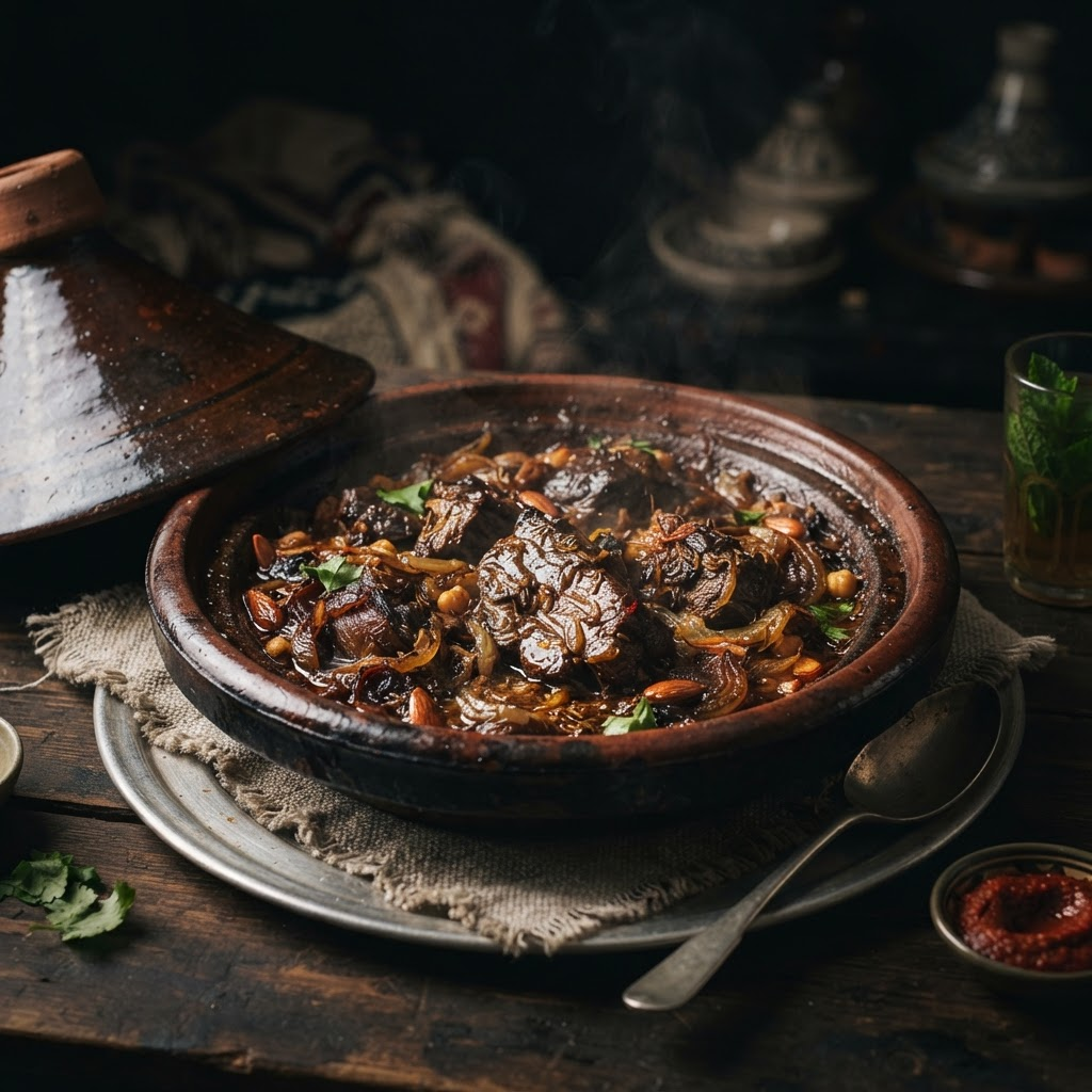 Camel Meat Tagine, a tagines & stews dish from Guelmim