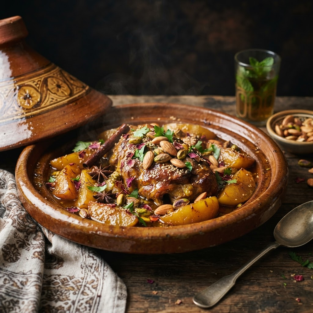 Quince & Lamb Tagine, a tagines & stews dish from Sefrou