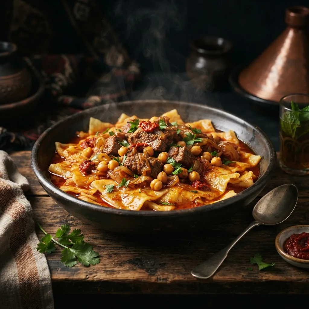 Chakhchoukha Ravioli Stew
