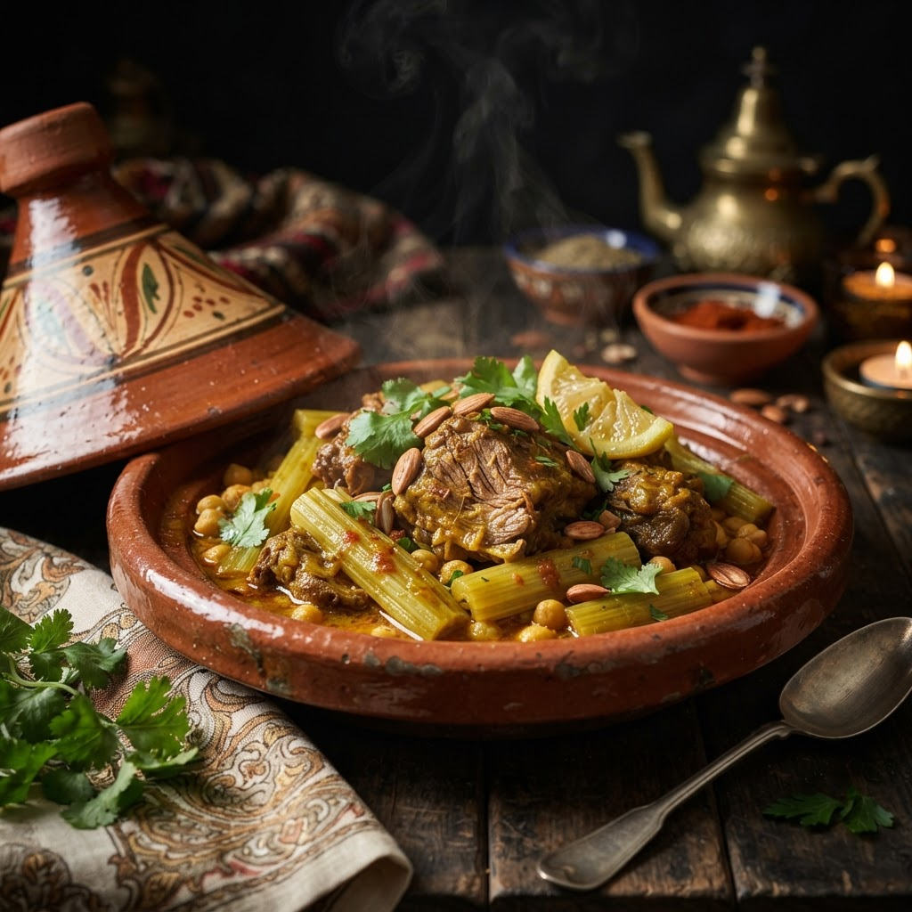 Lamb & Cardoon Tagine, a tagines & stews dish from Azrou