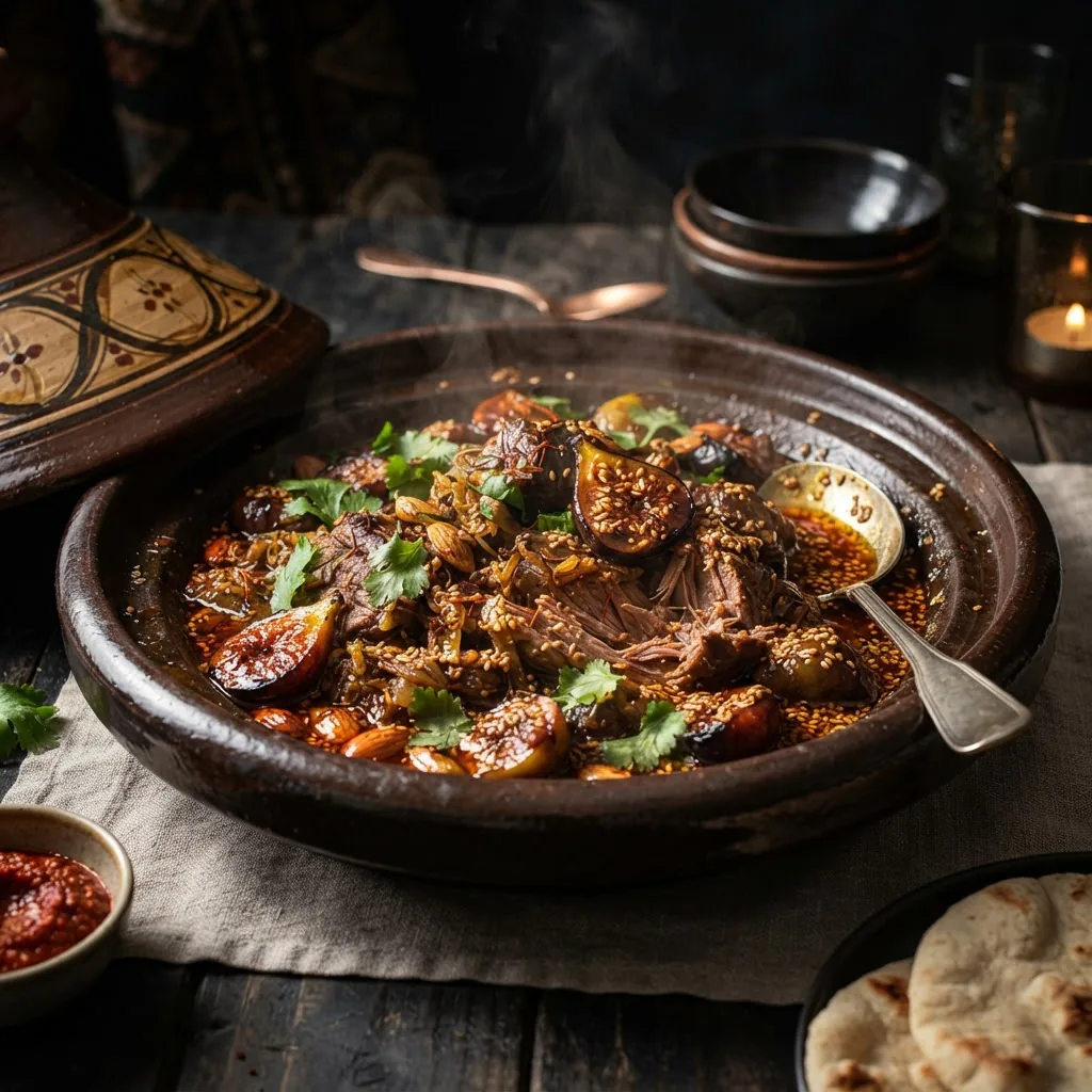 Goat Tagine with Figs