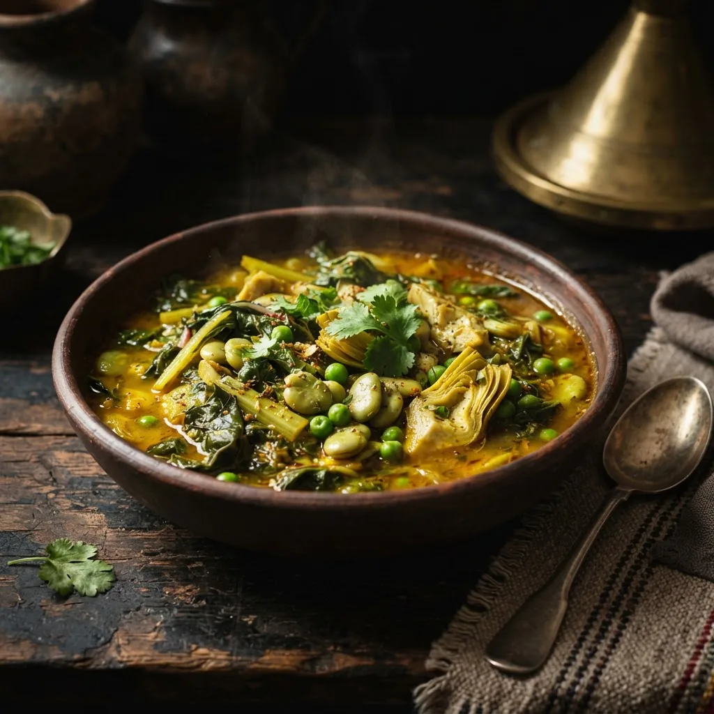 Tbikha — The Vegetable Stew of the Weekday Pot