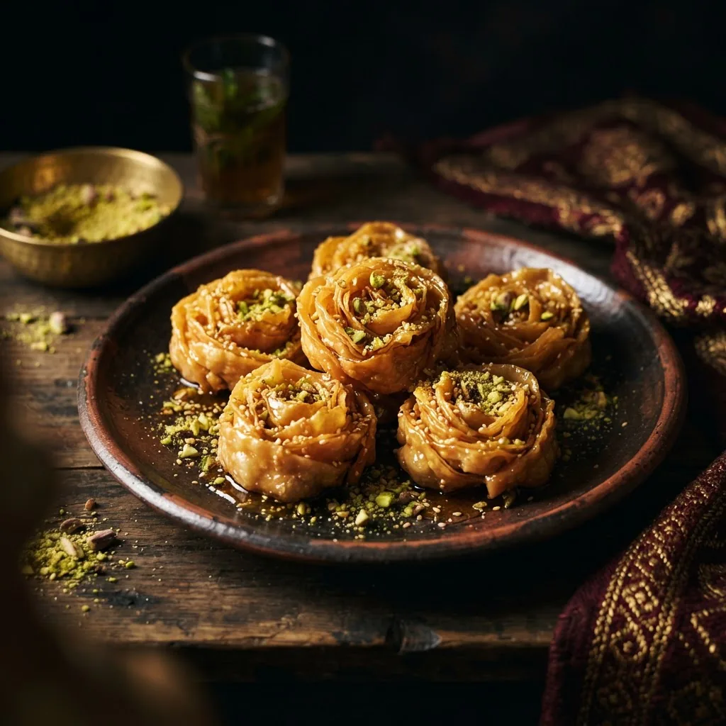 Debla — Fried Roses in Orange Syrup
