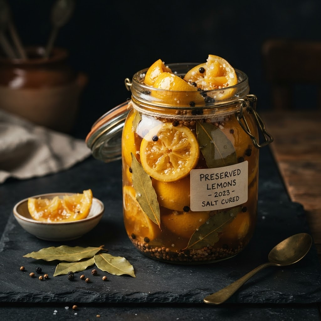 Preserved Lemons, a condiments dish from Safi