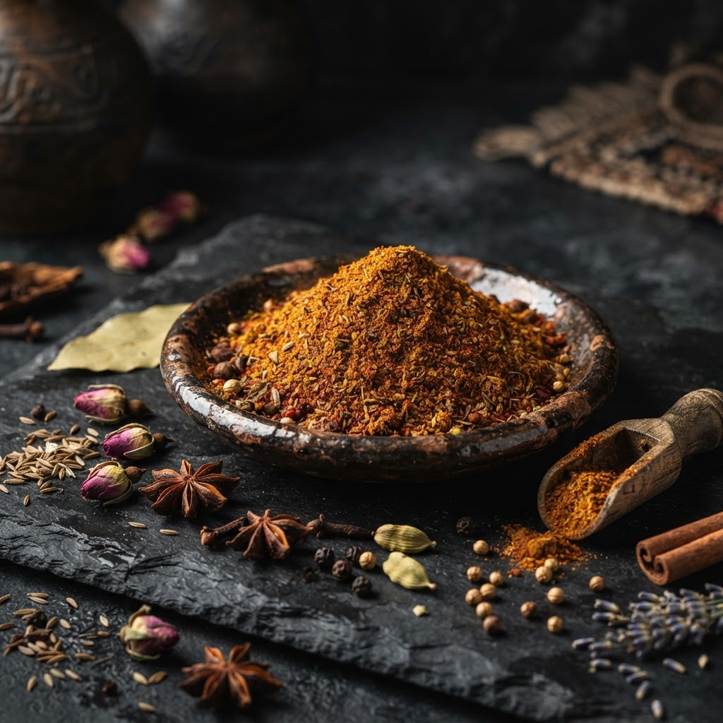 Ras el Hanout Blend, a condiments dish from Marrakech