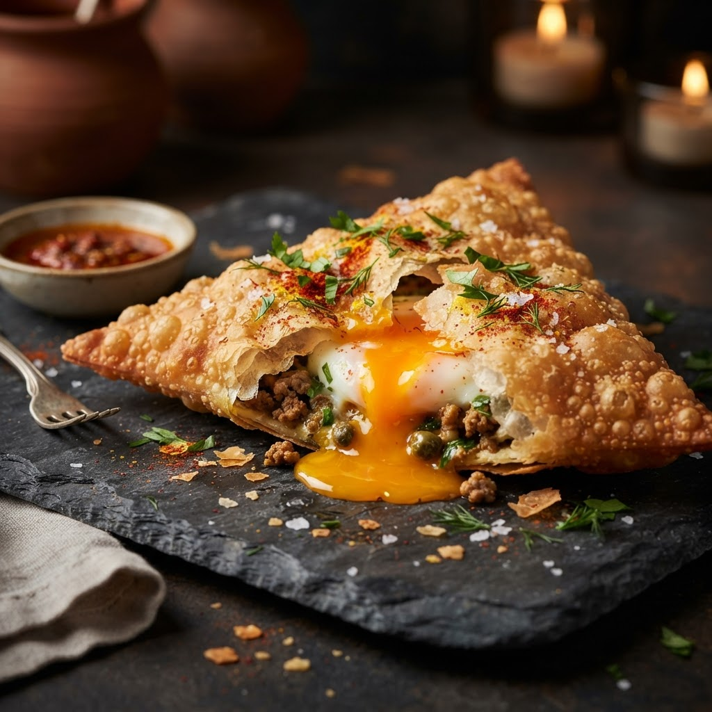 Tunisian Brik from Tunis